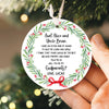 Personalized Will You Be My Godparent Ornament 2025 | Ceramic Baptism Ornament, New Godmother Godfather Ornament, Godparent Christmas Gift