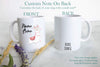 Mama Llama - White Ceramic Mug - Inkpot