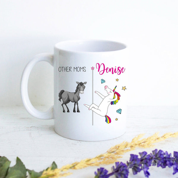 Other Moms Vs. You Unicorn - White Ceramic Mug