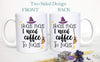 Hocus Pocus I Need Coffee To Focus - White Ceramic Mug - Inkpot