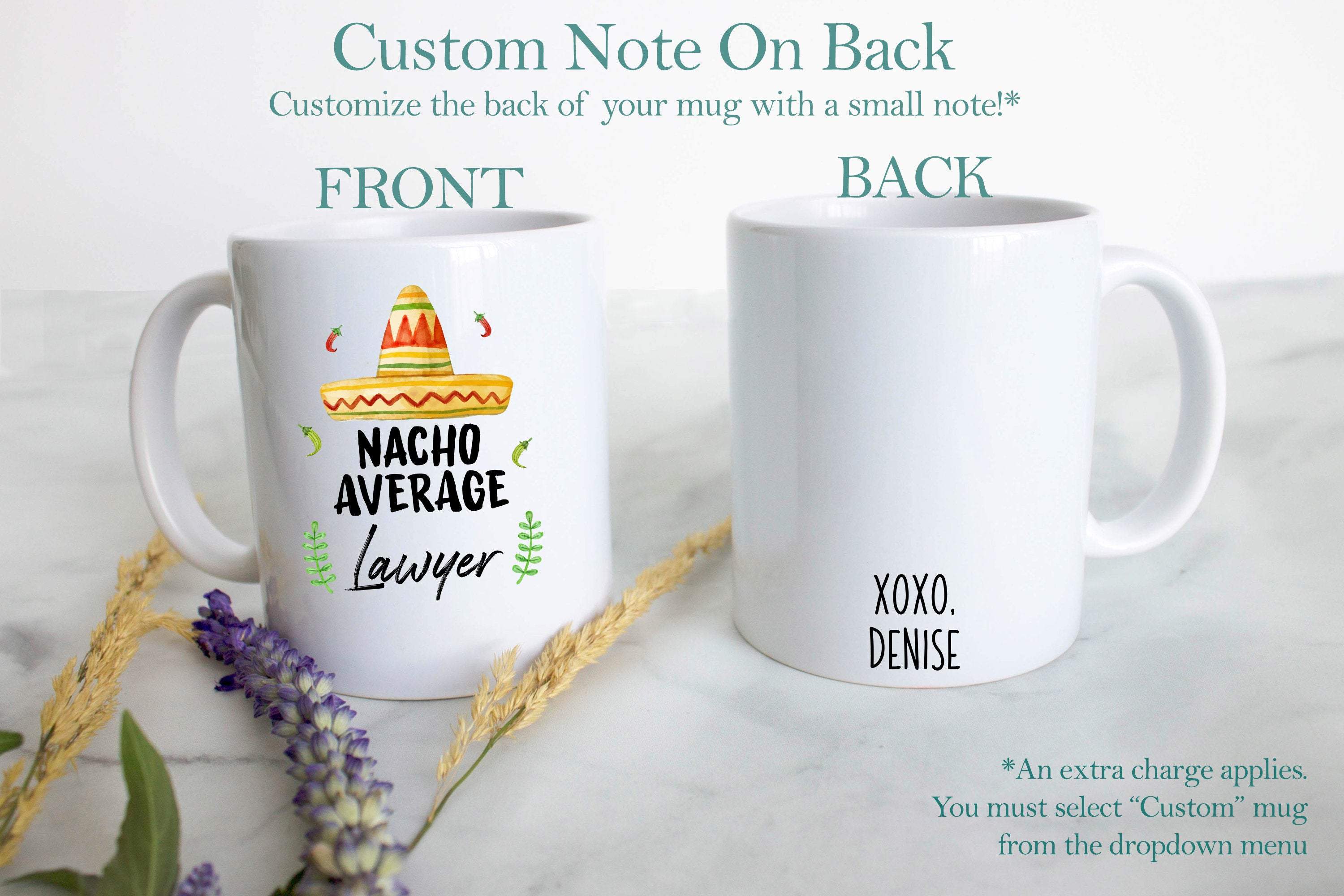 Nacho Average Dentist - White Ceramic Mug - Inkpot