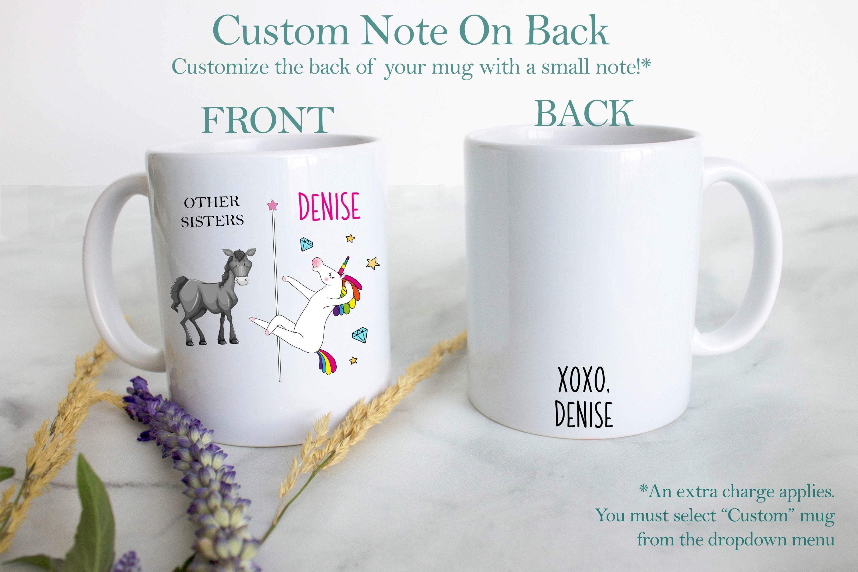 Other Sisters Vs. You Unicorn - White Ceramic Mug - Inkpot