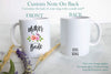 Mother of the Bride Mother of the Groom Individual or Mug Set Custom Name - White Ceramic Mug