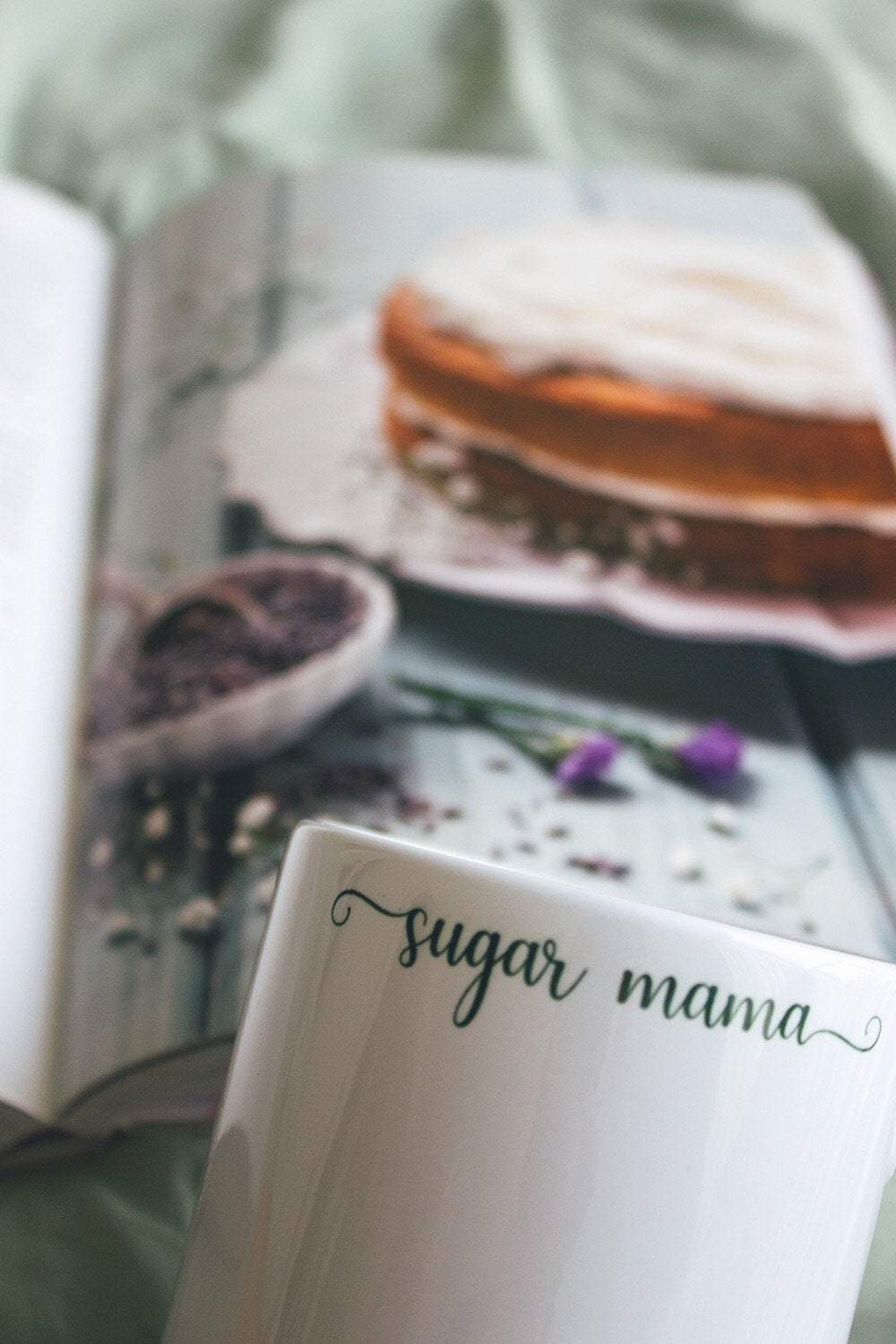 Sugar Mama - White Ceramic Mug