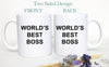 World's Best Boss Mug, Funny Boss Gift, Personalized Gift, Boss Mug, Boss Birthday, Farewell Gift, Coworker Gift, Boss Birthday, Christmas