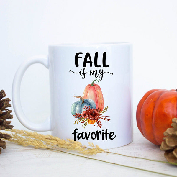 Fall Is My Favorite - White Ceramic Mug