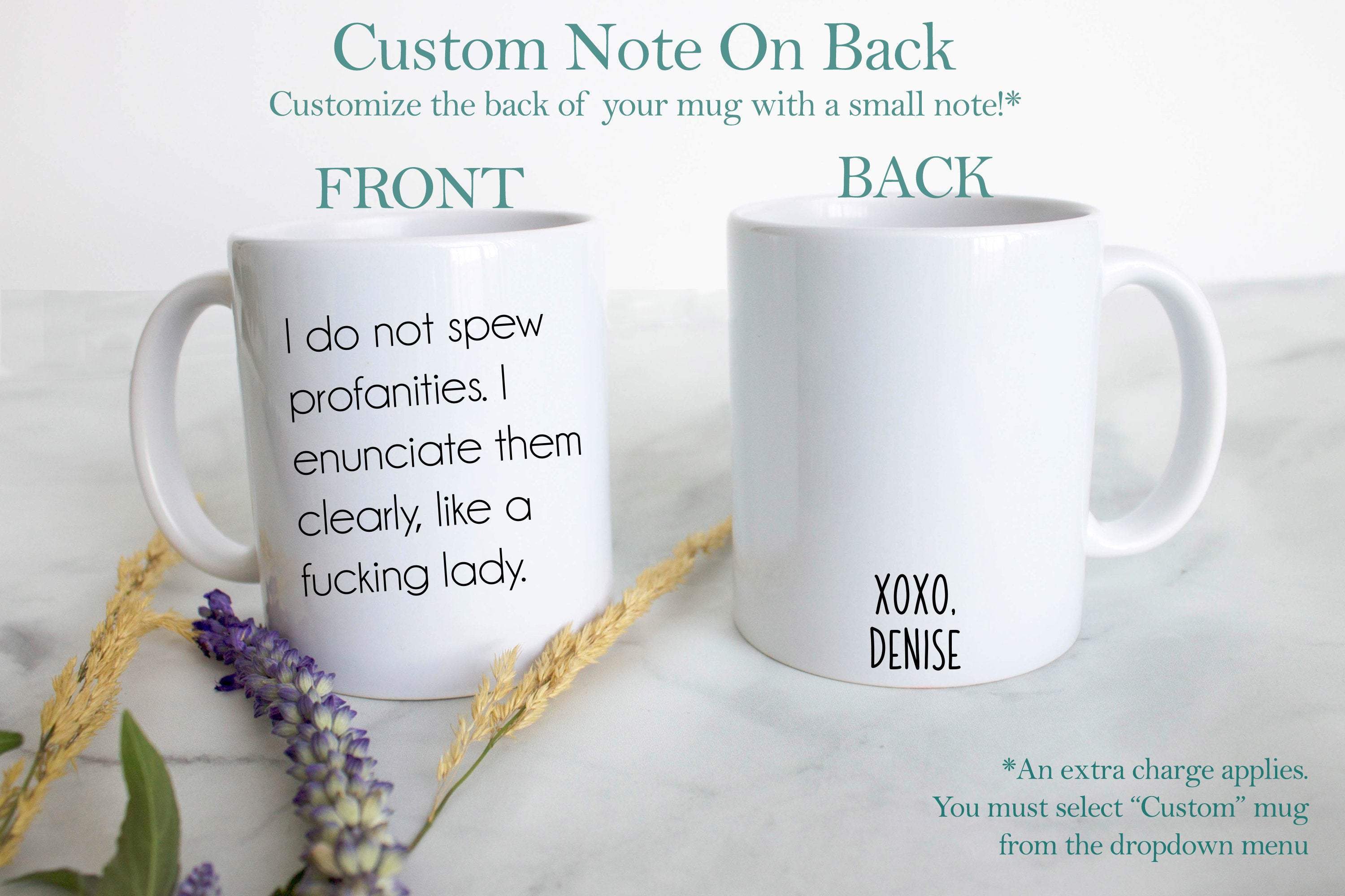 I Do Not Spew Profanities I Enunciate Them Clearly - White Ceramic Mug - Inkpot