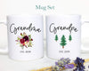 Grandpa and Grandma Summer Individual or Mug Set - White Ceramic Mug - Inkpot