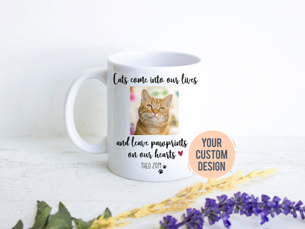 Custom Photo Cat Loss #2 - White Ceramic Mug