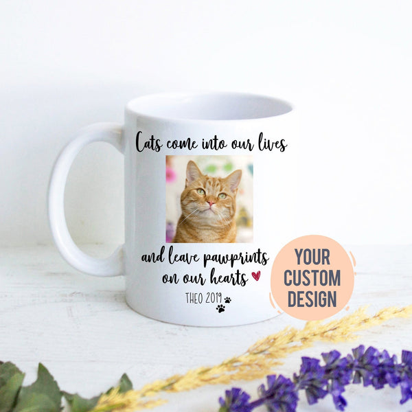 Custom Photo Cat Loss #2 - White Ceramic Mug