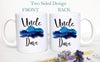 Personalized Uncle Name Mountain Theme - White Ceramic Mug