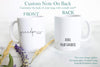 Grandpa and Grandma Again Individual or Mug Set - White Ceramic Mug - Inkpot