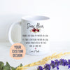 Thank You For Being My Mother In Law - White Ceramic Mug