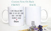 Funny Mom Dad Gift, Quarantine Gift Pandemic, Mother's Day, Mom Gift Ideas, Christmas Gift, Mom Dad Birthday Gift, Personalized Dad Mom Mug