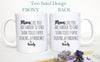Funny Pandemic Mom Gift, Gag Gift, Mother's Day Gift, Mom Gift Ideas, Christmas Gift, Mom Birthday Gift Personalized Mom Mug Quarantine Gift