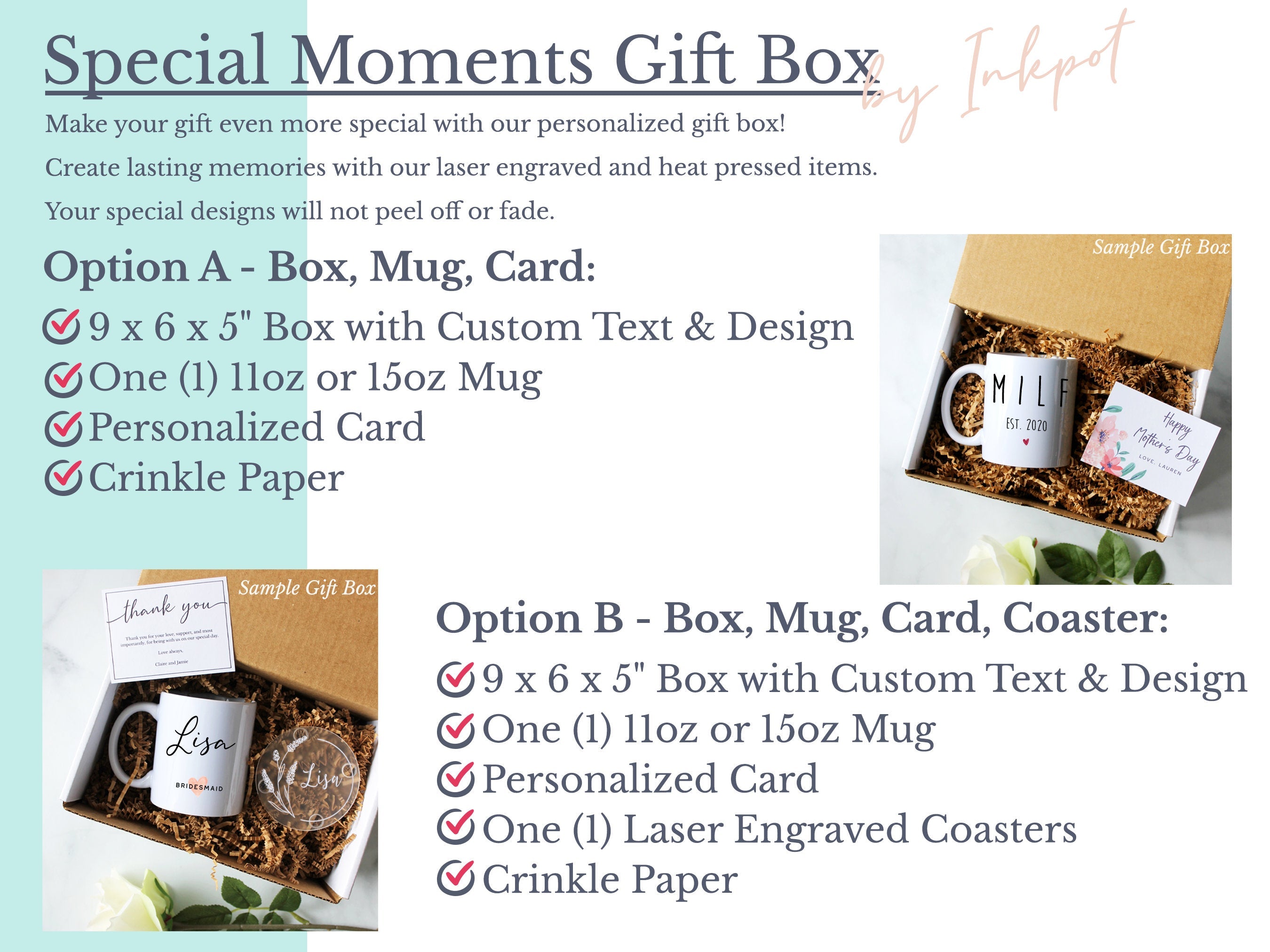 Personalized Mother's Day Gift Box | Gift for Mom, Mother's Day Gift Ideas, Custom Mom Gift, Best Mom Gift, World's Best Mom Gift