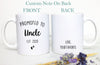 Promoted to Auntie and Uncle Individual OR Mug Set, New Aunt, New Uncle Gift, Aunt Uncle Mug, Baby Announcement, Pregnancy Reveal, New Baby