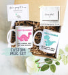 Pregnancy Announcement Gift Box | Promoted Aunt and Uncle, Baby Announcement, New Aunt Mug, New Uncle, Uncle EST Gift, Pregnancy Reveal