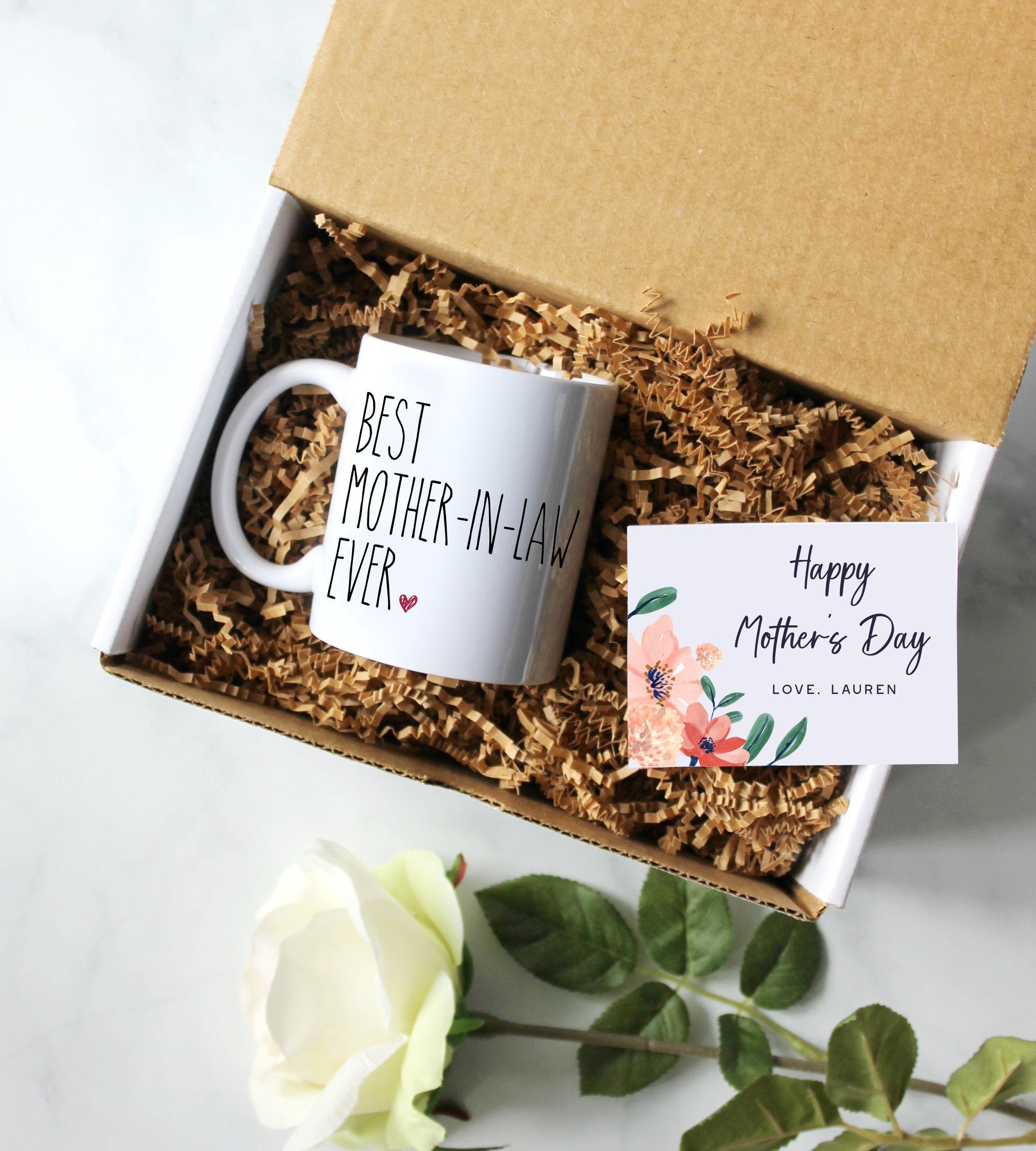 Personalized Mother's Day Gift Box | Gift for Mother In Law, Mother's Day Gift Ideas, Custom Mom Gift, Best Mom Gift, Mother In Law Mug