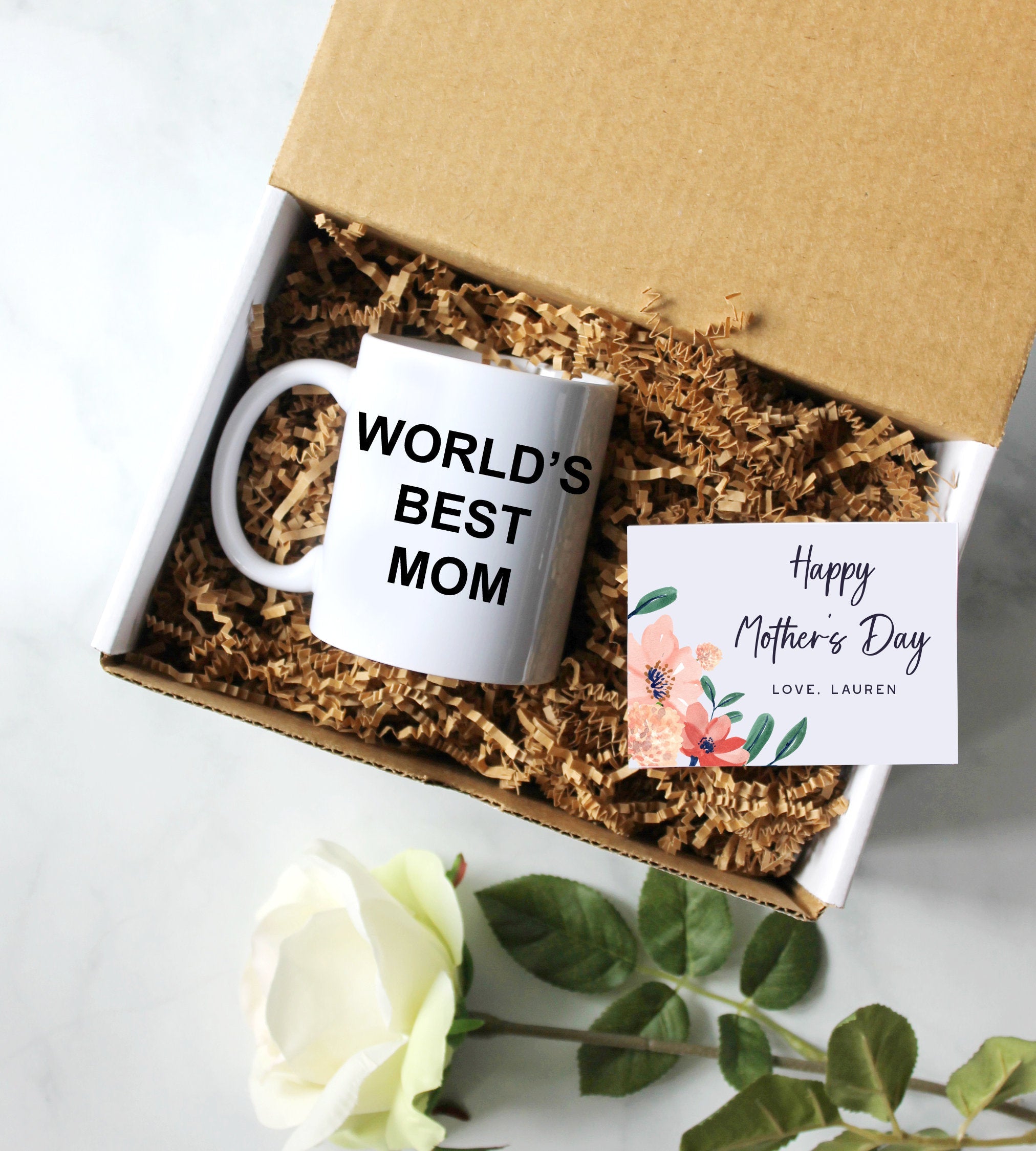 Personalized Mother's Day Gift Box | Gift for Mom, Mother's Day Gift Ideas, Custom Mom Gift, Best Mom Gift, World's Best Mom Gift