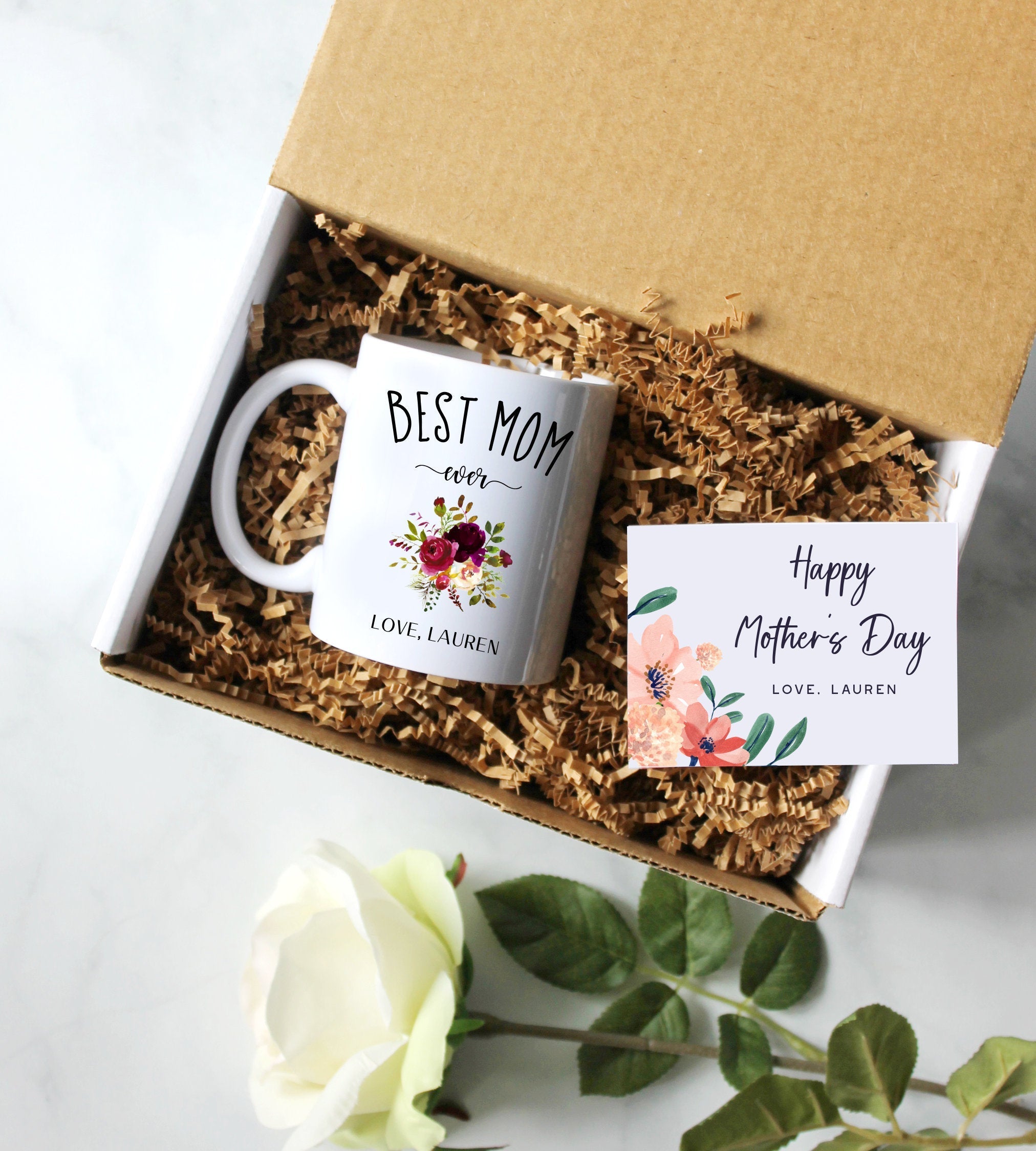 Personalized Mother's Day Gift Box | Gift for Mom, Mother's Day Gift Ideas, Custom Mom Gift, Best Mom Ever, World's Best Mom Gift