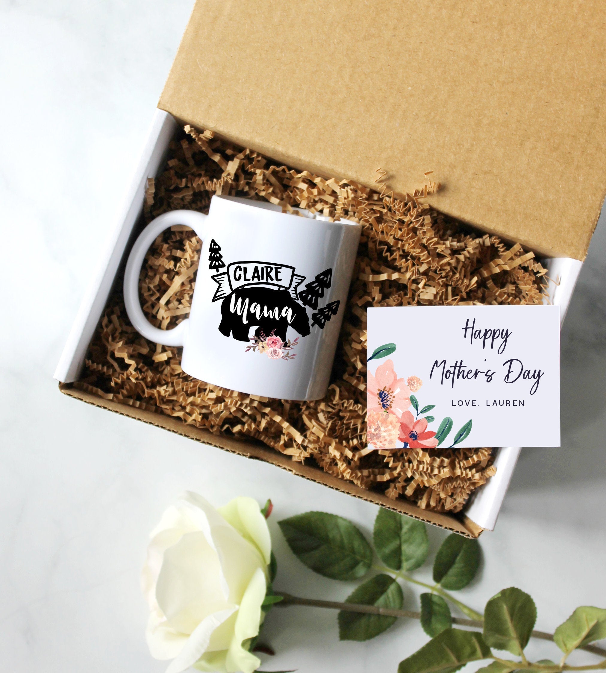 Personalized Mother's Day Gift Box | Gift for Mom, Mother's Day Gift Ideas, Mama bear, Best Mom Gift, Expecting Mom Gift, New Mom,Future Mom