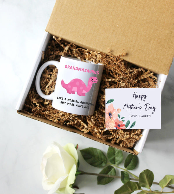 Personalized Mother&#39;s Day Gift Box | Gift for Nana, Grandma Gift Box, Custom Nana Gift, Best Nana Ever, World&#39;s Best Nana Gift, Grandma Mug