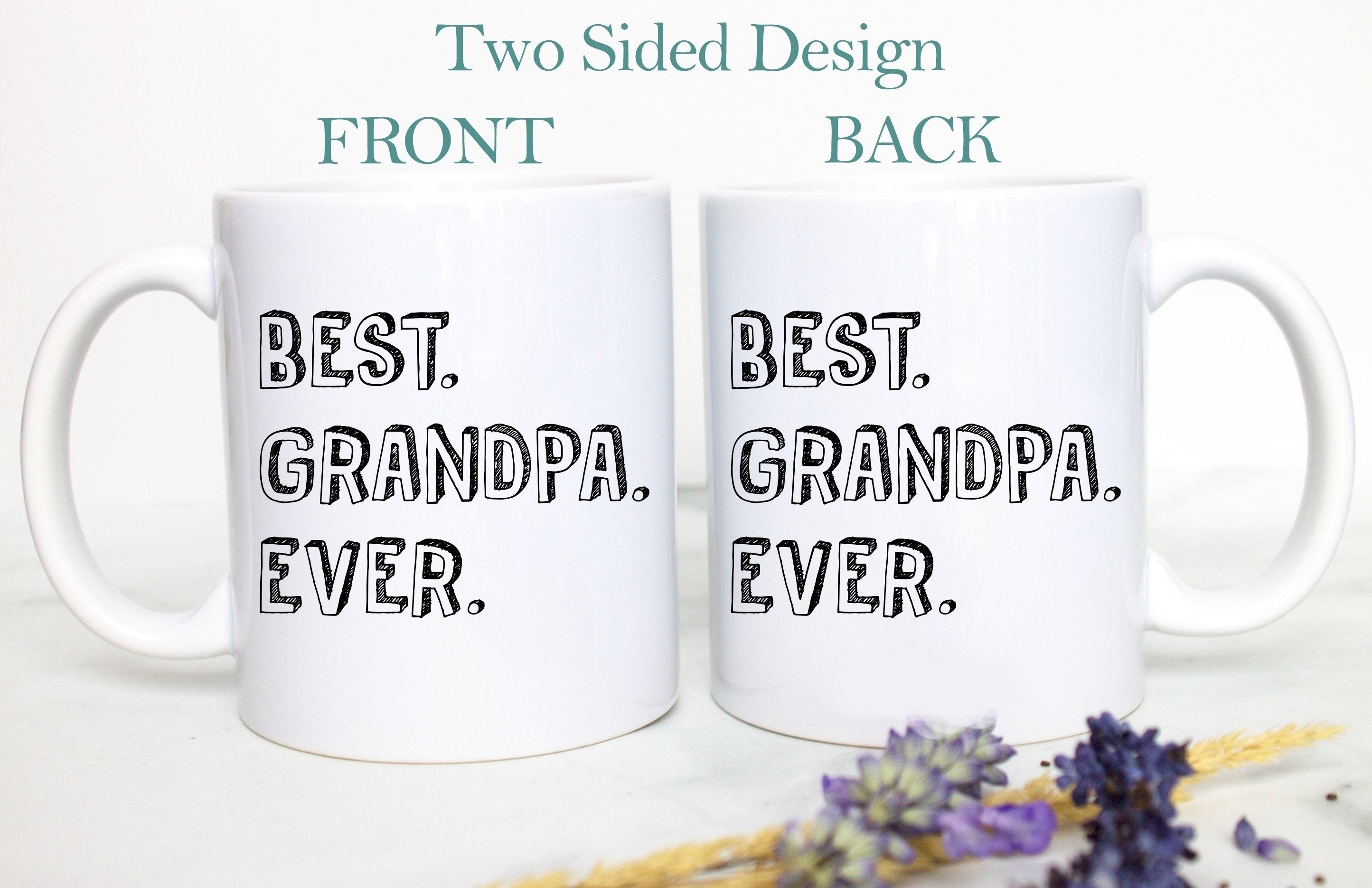 Best Grandpa and Grandma Individual or Mug Set, Grandparents Gift, Mother's Day, Father's Day Gift, Nana Pregnancy Announcement, Baby Reveal