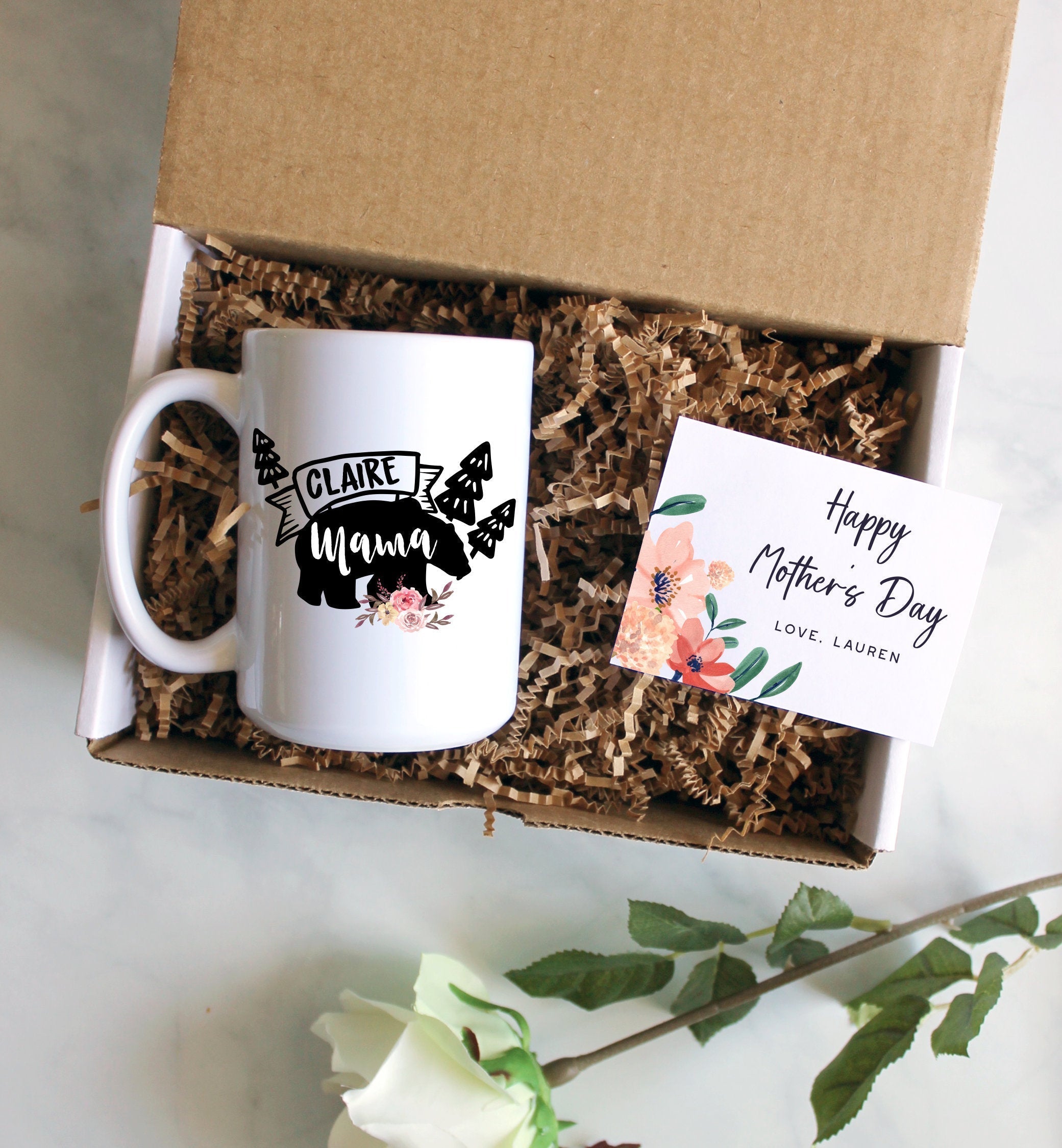 Personalized Mother's Day Gift Box | Gift for Mom, Mother's Day Gift Ideas, Mama bear, Best Mom Gift, Expecting Mom Gift, New Mom,Future Mom