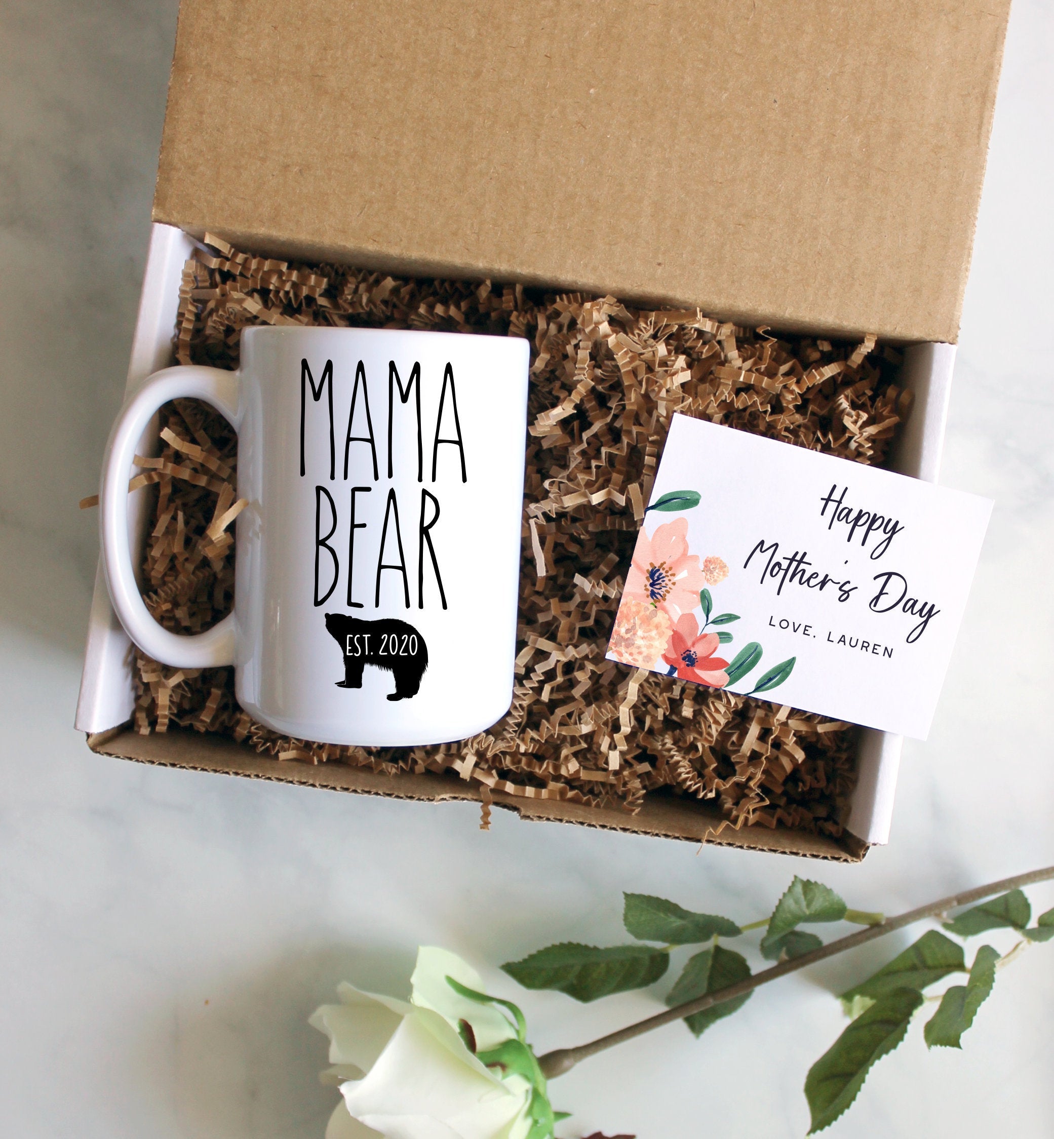 Personalized Mother's Day Gift Box | Gift for Mom, Mother's Day Gift Ideas, Mama Bear, Best Mom Gift, Expecting Mom Gift, New Mom,Future Mom