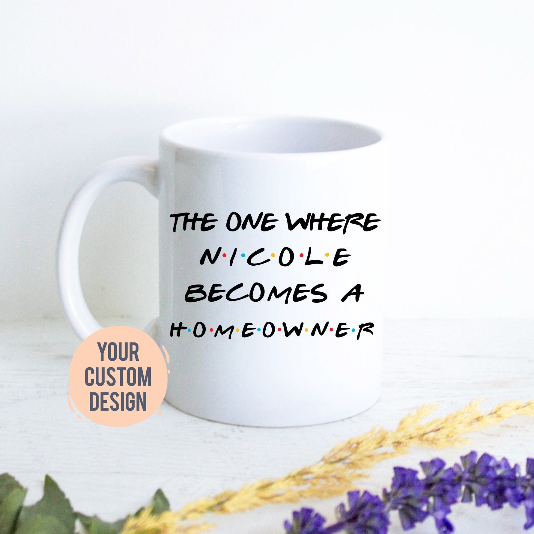 New Homeowner Gift, Housewarming Mug, Gift for New Home, Custom Housewarming Mug, Homeowner Gift, New House Gift, Congratulations Gift