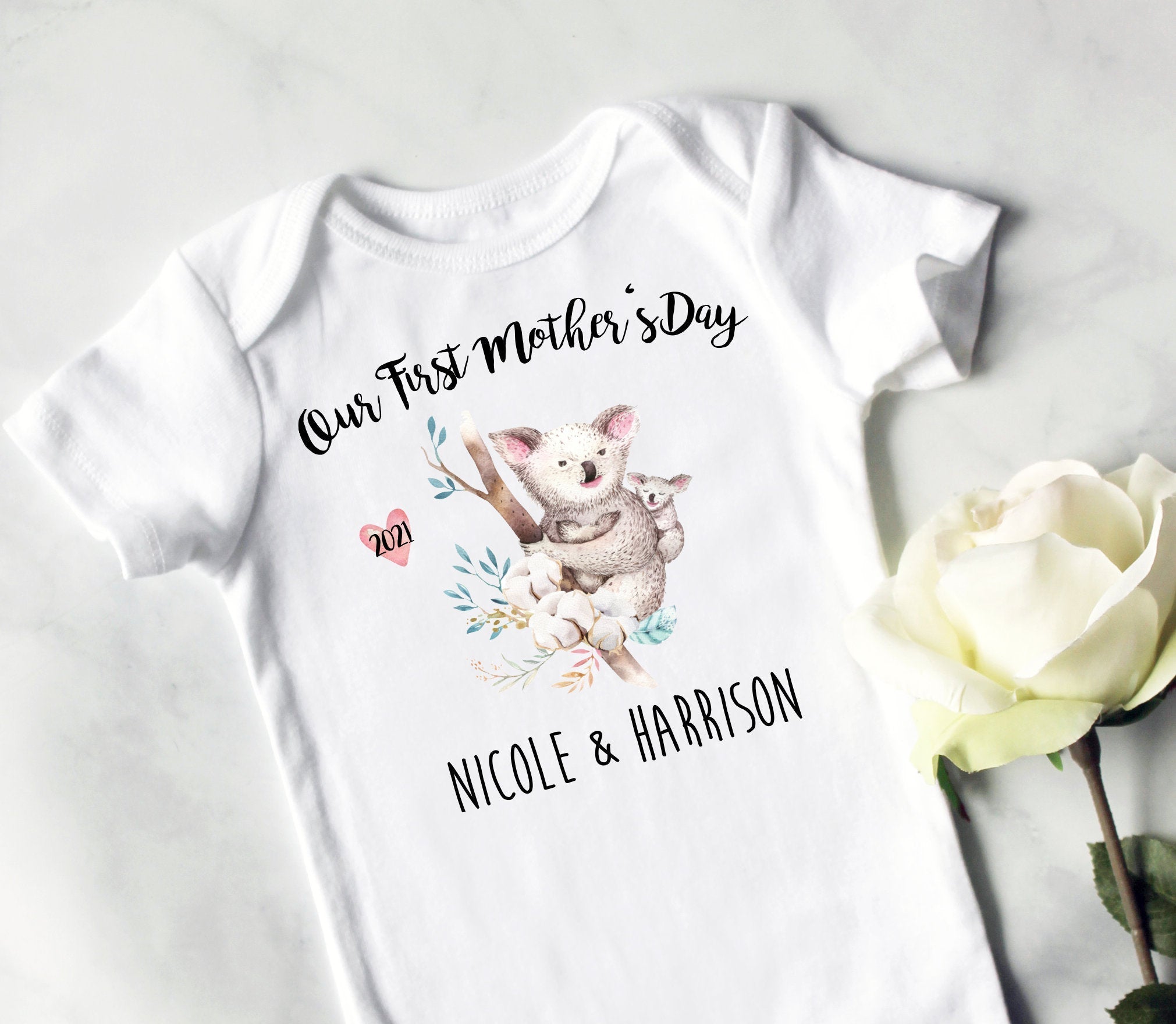 Custom First Mother's Day Gift Box | Baby Shower Gift, New Mom Gift,MILF Mug, First Time Mom Mug, Happy First Mother's Day Gift, New Mom Mug