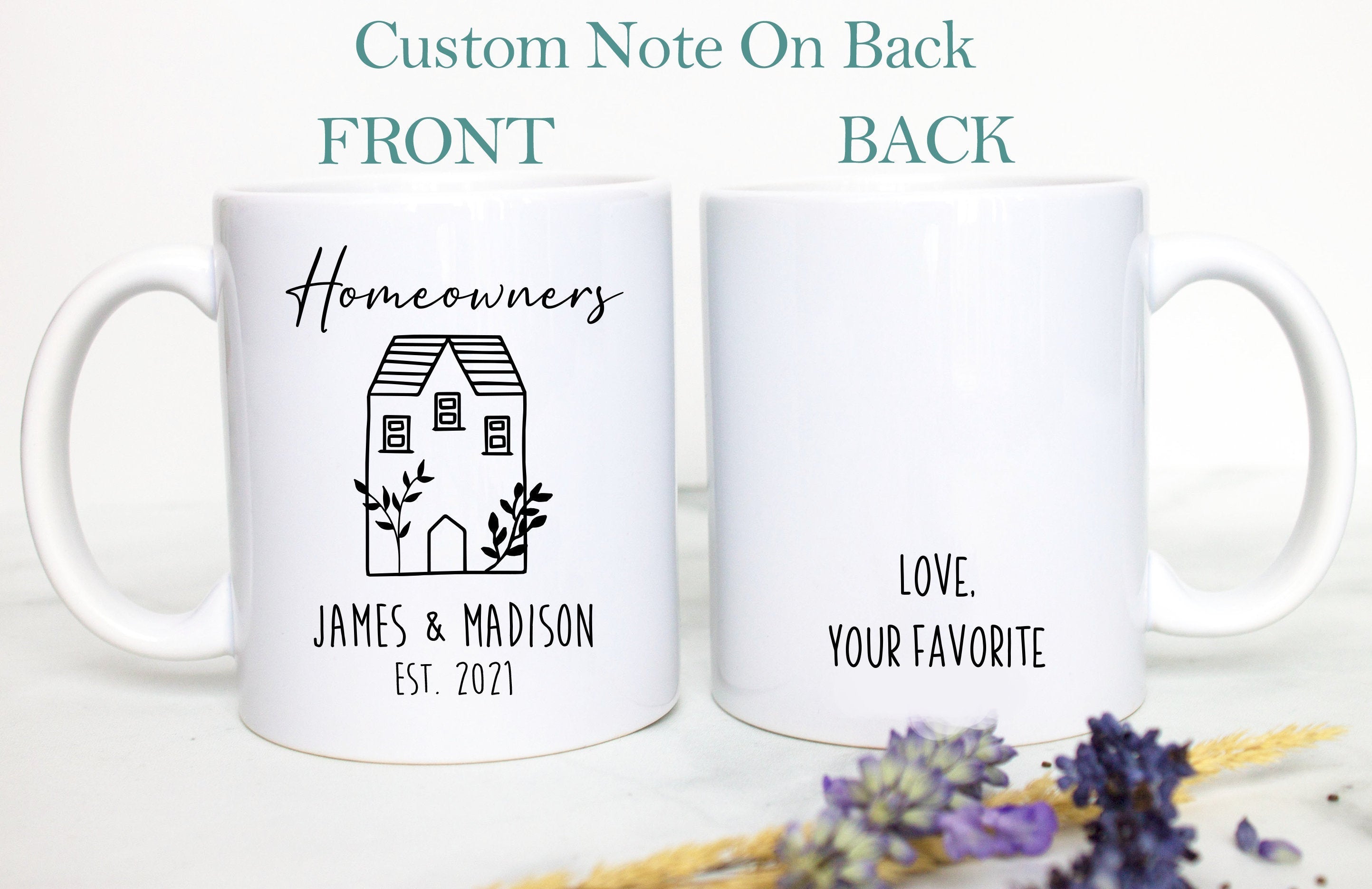 New Homeowner Gift, Housewarming Mug, Gift for New Home, Custom Housewarming Mug, Homeowner Gift, New House Gift, Congratulations Gift