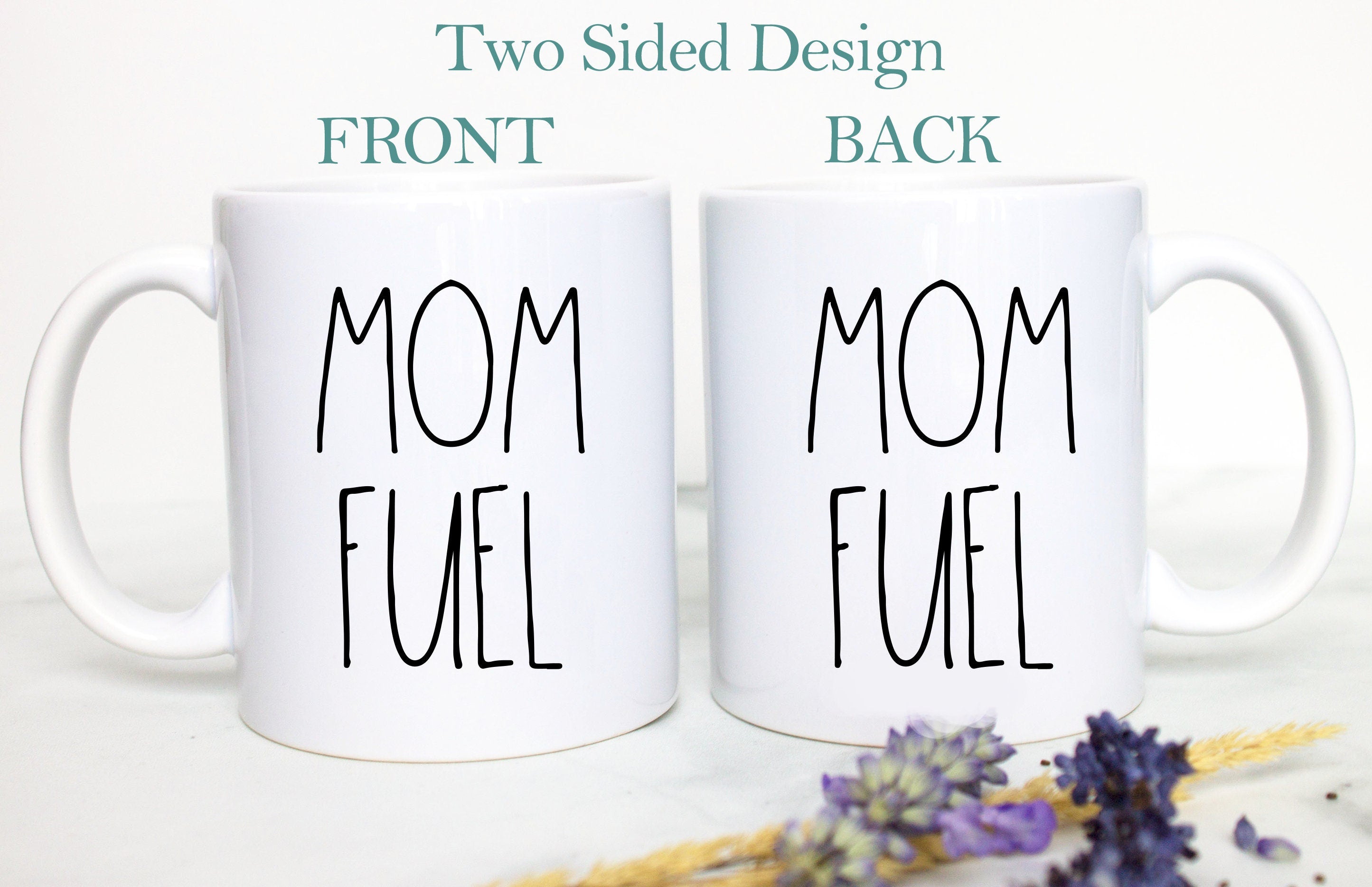 Mom Fuel Mug | New Mom Gift, Gift for Mom, Mom Gift Ideas, Mother's Day Gift, Pregnancy Reveal, Baby Shower Gift, Pregnancy Gift,New Mom Mug