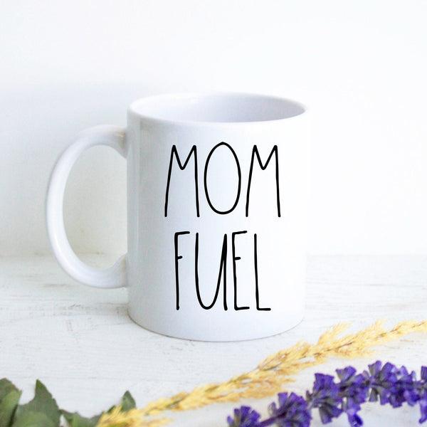 Mom Fuel Mug | New Mom Gift, Gift for Mom, Mom Gift Ideas, Mother's Day Gift, Pregnancy Reveal, Baby Shower Gift, Pregnancy Gift,New Mom Mug