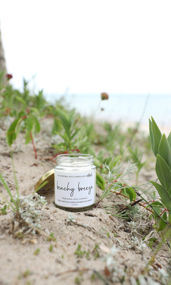 Beachy Breeze Soy Candle | 5oz. Handmade Soy Wax Candle, Hand Poured, Birthday Gift, Housewarming Gift, Home Decor, Summer Candle, Custom