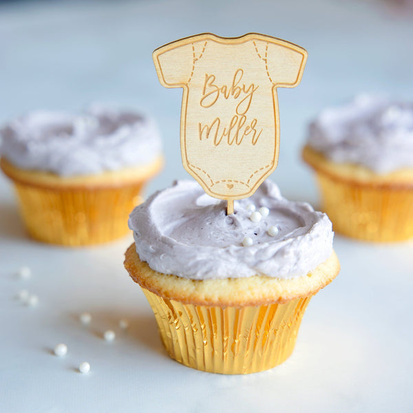 Baby Shower Cupcake Topper