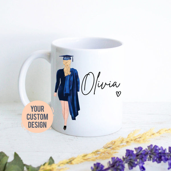 Custom Graduation Gift, Grad School Mug, Masters Student, Masters Degree Gift, University Graduate, Personalized High School Graduation