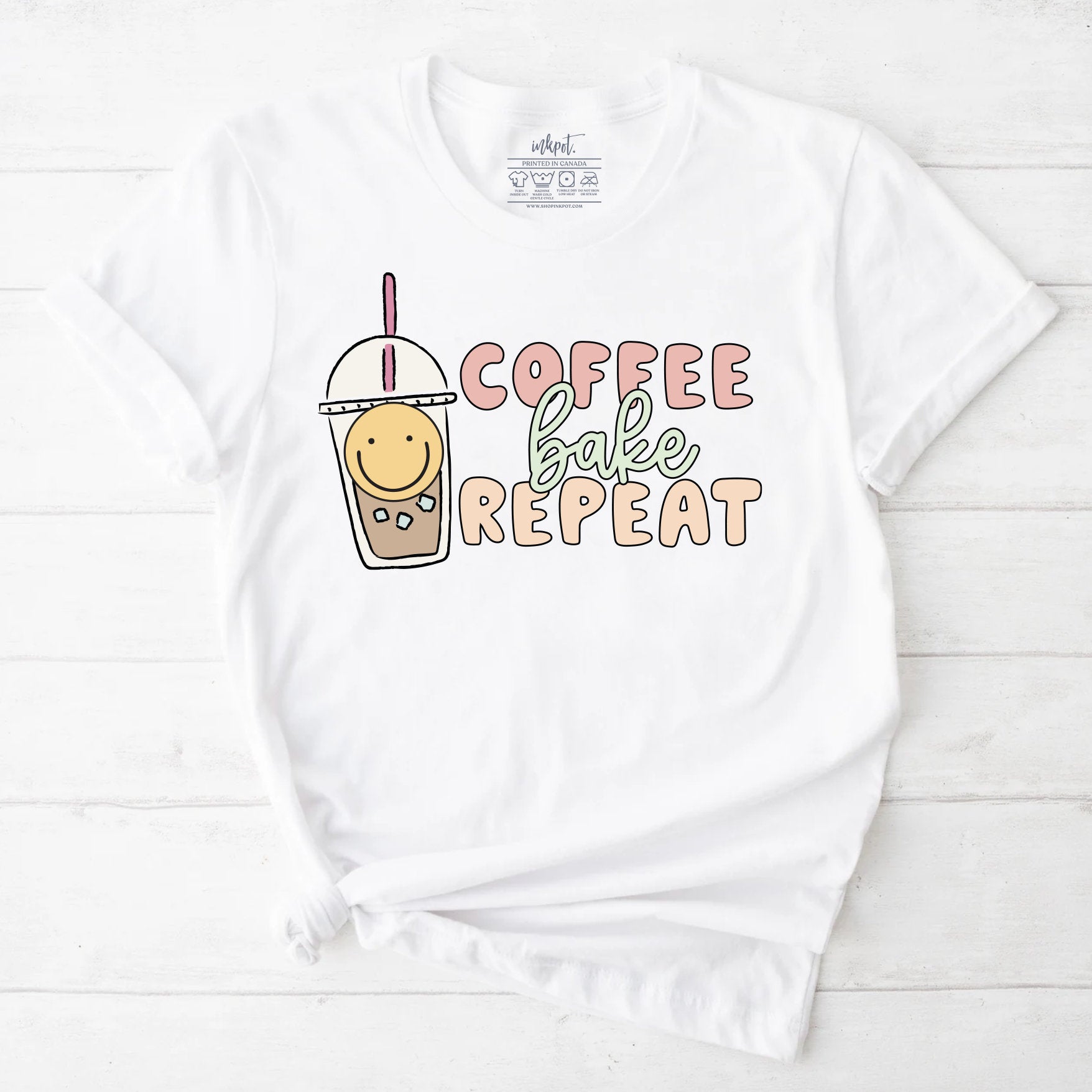 Coffee Bake Repeat T-Shirt