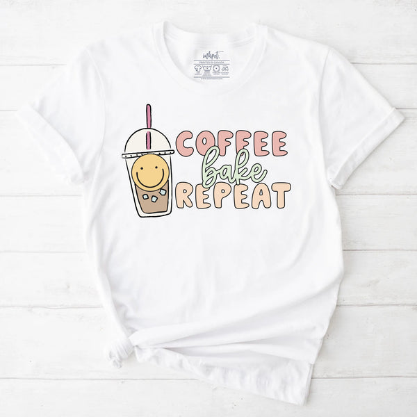 Coffee Bake Repeat T-Shirt