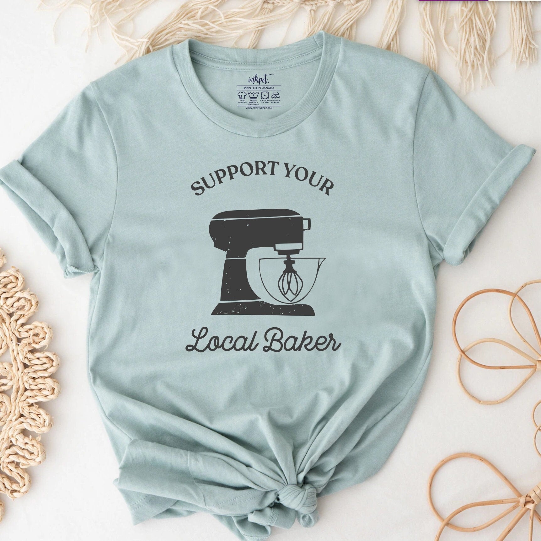 Suport Your Local Baker T-Shirt | Baker Shirt, Gift For Baker, Bakery Gift, Baking Mom Shirt, Baking Gift, Baking Lover Shirt, Love Baking