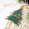 Personalized Name Christmas Stocking Tag | 3D Christmas Tree Stocking Tag, Custom Name Christmas Ornament, 3D Holiday Ornament,Tree Ornament