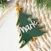 Personalized Name Christmas Stocking Tag | 3D Christmas Tree Stocking Tag, Custom Name Christmas Ornament, 3D Holiday Ornament,Tree Ornament