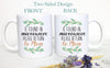 If Found In Microwave Please Return To Mom Greenery - White Ceramic Mug