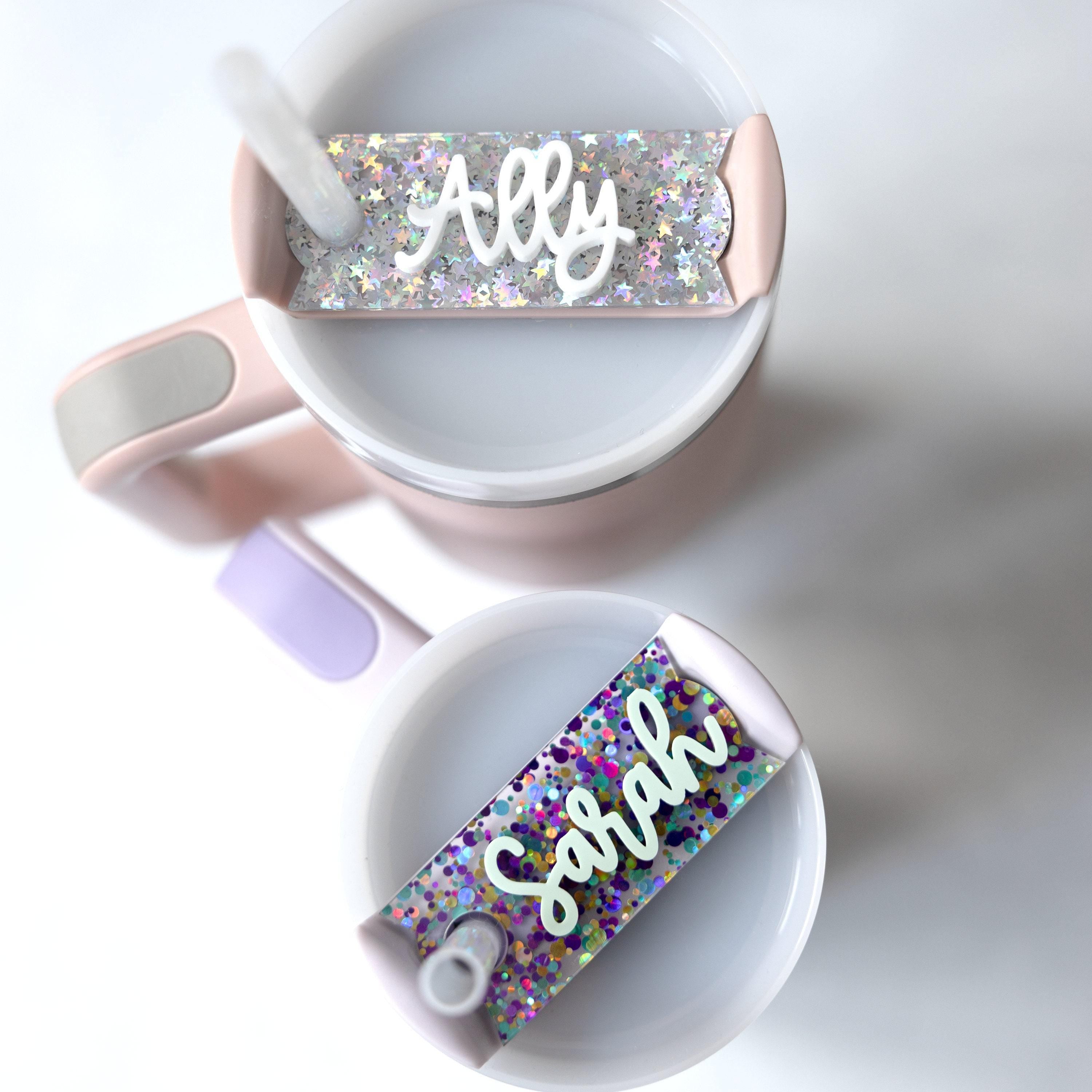 Personalized Stanley Tumbler Name Plate for Quencher H2.0