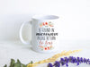 If Found In Microwave Please Return To Custom Name Greenery - White Ceramic Mug