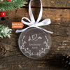 Personalized Engaged Ornament