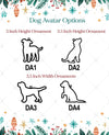 Personalized Dog Ornament