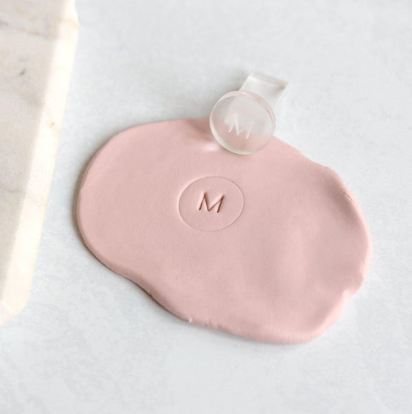 Alphabet Stamp Acrylic Fondant Debosser
