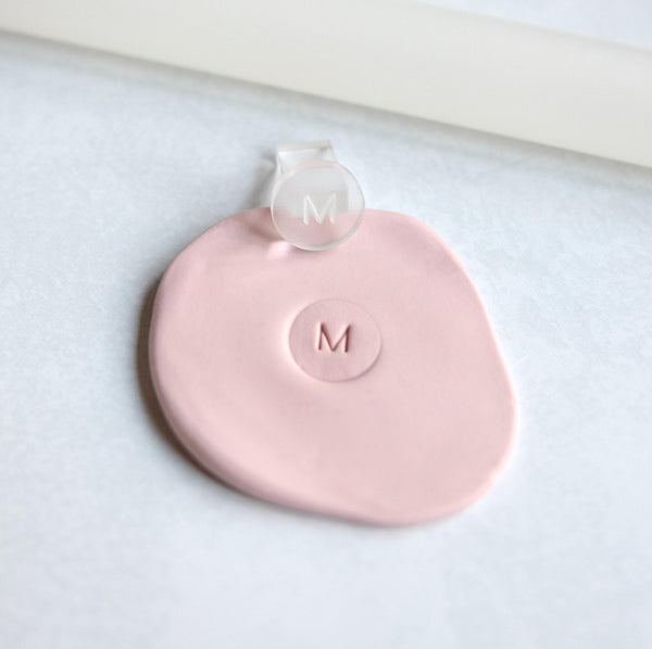 Alphabet Stamp Acrylic Fondant Debosser